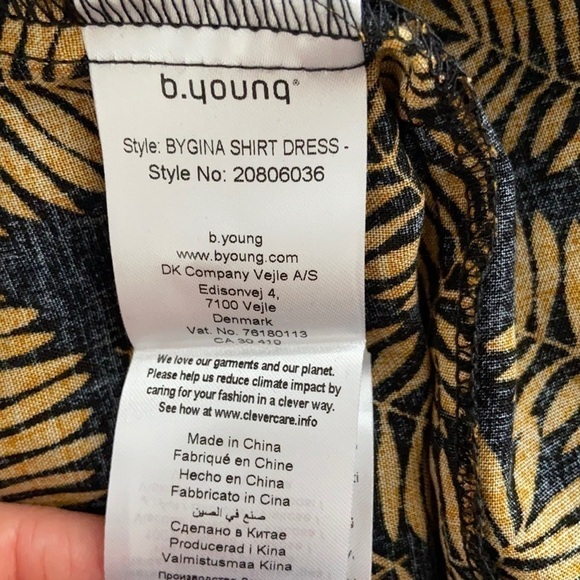 B. Young I Bygina Shirt Dress - Picture 7 of 7